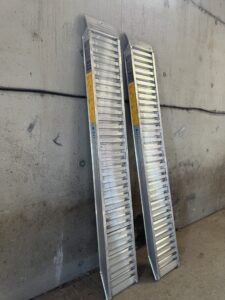 RAMPAS DE ALUMINIO PARA MAQUINARIA